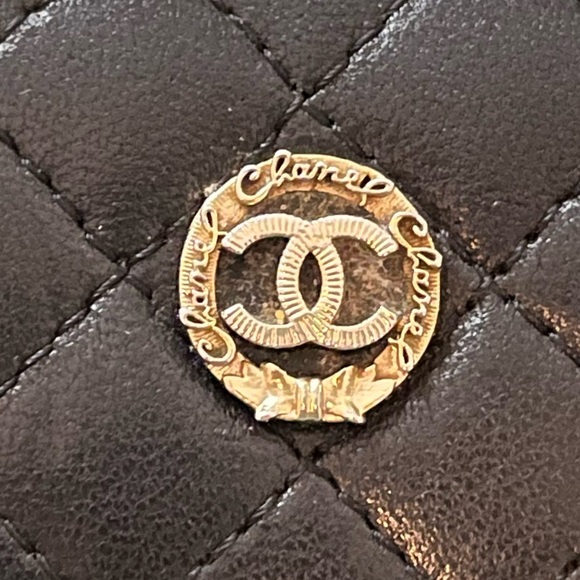 Chanel Black Quilted SMALL Wallet - Picture 10 of 15